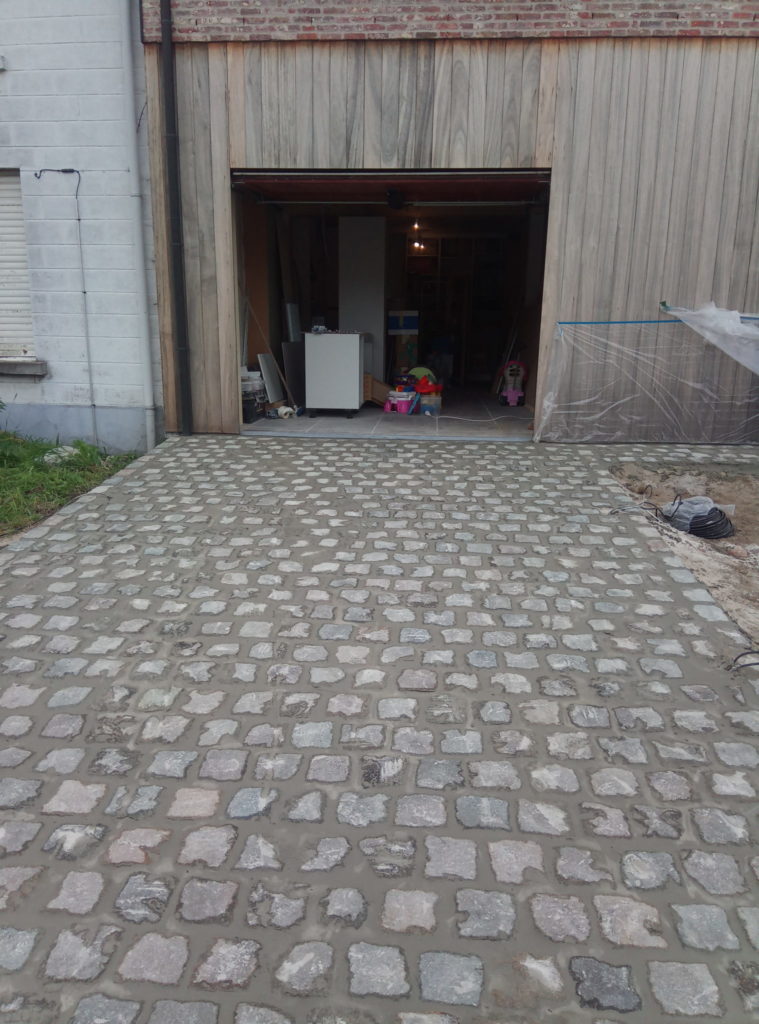 Kasseiwerken — realisatie 2 door Tuinen Goovaerts