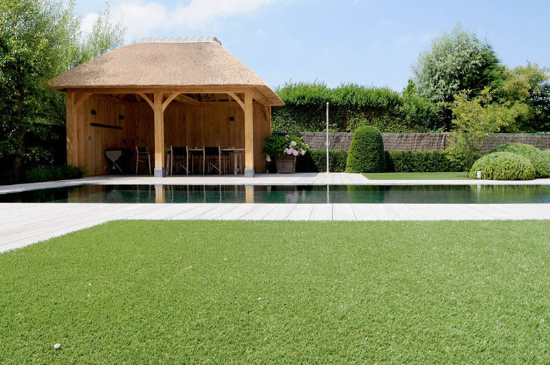 Namgrass kunstgras — realisatie 2 door Tuinen Goovaerts