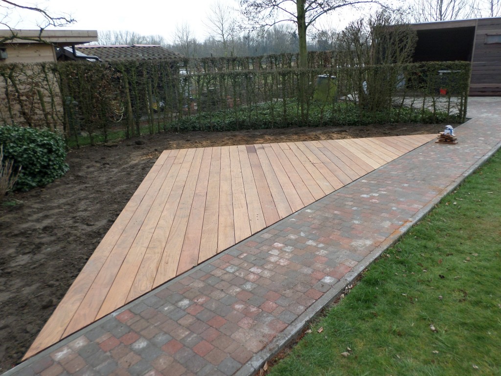 Terrassen — realisatie 10 door Tuinen Goovaerts