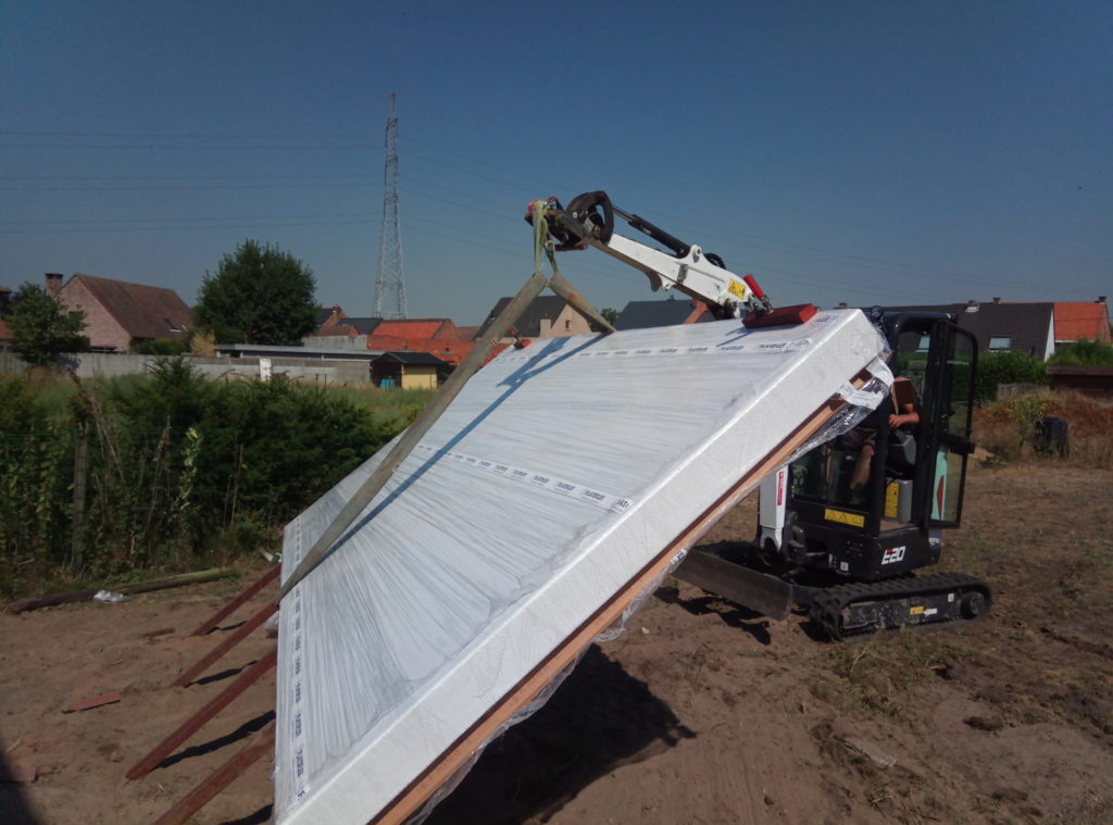 Platoflexwanden — realisatie 3 door Tuinen Goovaerts