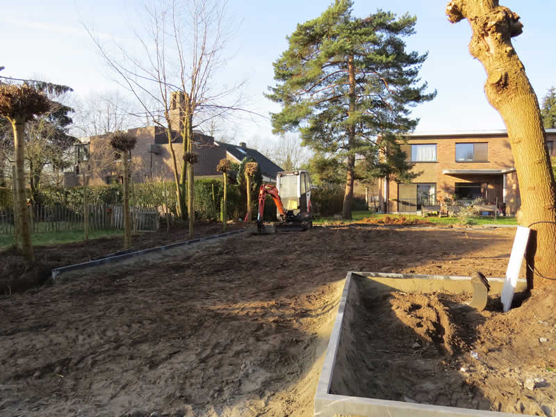 Tuinaanleg, totaalproject & renovatie — realisatie 8 door Tuinen Goovaerts