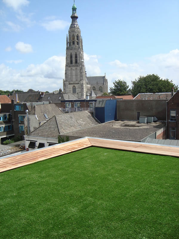 Namgrass kunstgras — realisatie 7 door Tuinen Goovaerts