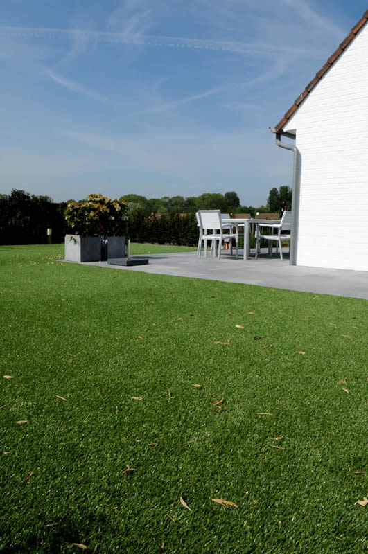 Namgrass kunstgras — realisatie 5 door Tuinen Goovaerts
