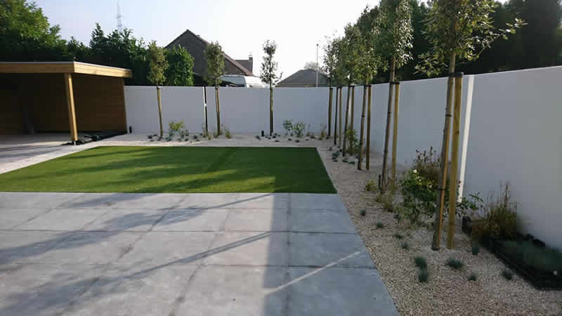 Tuinaanleg, totaalproject & renovatie — realisatie 7 door Tuinen Goovaerts